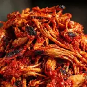 Ayam Suwir Bakar Bumbu Rujak