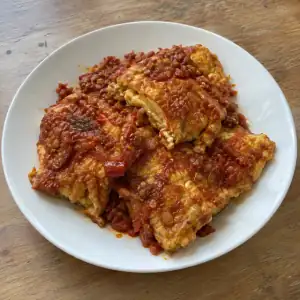 Telur Dadar Bumbu Bali